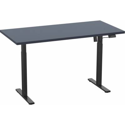 VCM E-Lona antracitová/čierna 160 x 80 cm