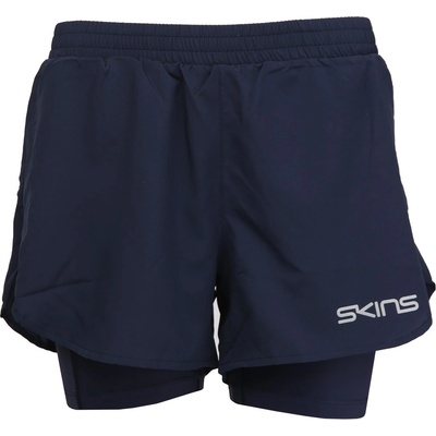 Skins Къси панталони Skins Women's Superpose Performance Gym Shorts - Navy
