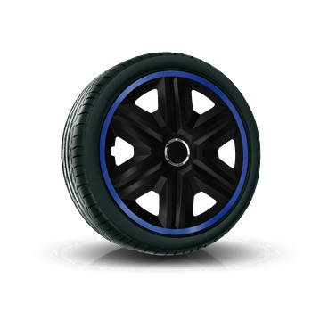 Image 1 of NRM капаци 16", fast lux синьо 4брой (vtv-pu-21449)