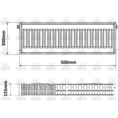 Korado 33K 300 x 500