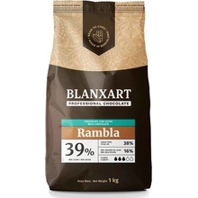 Blanxart Pravá mléčná čokoláda Rambla 39% 1 kg