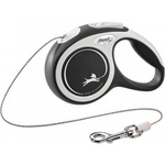 flexi Автоматичен повод Flexi New COMFORT XS ВЪЖЕ - ЧЕРНО, 3 м за кучета до 8 кг NOBBY Germany 77524
