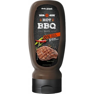 Body Attack Hot BBQ Sauce 320 ml