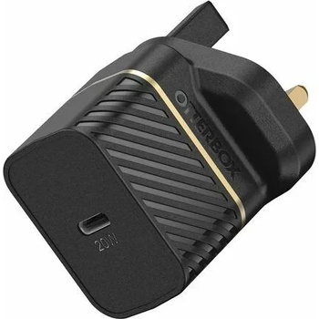 OtterBox uk wall charger 20w 1x/usb-c 20w usb-pd black - propack (78-81216)