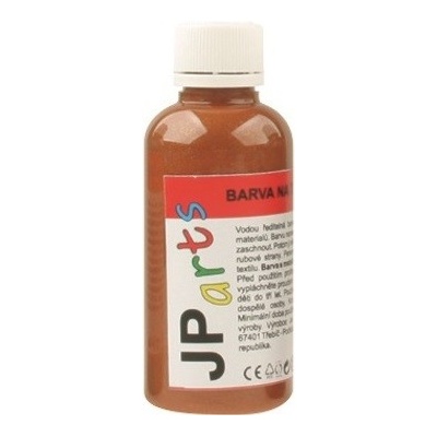 JP arts farba na textil na svetlé materiály glitrová svetlohnedá 50 g