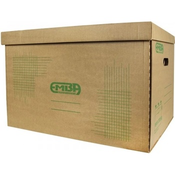 Emba S/BOX Box Strong sťahovací hnedý 61 x 43 x 38 cm