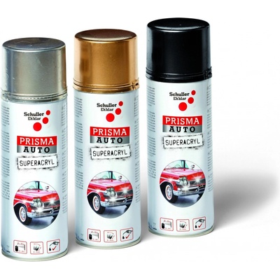 PRISMA AUTO SUPERACRYL - sprej 400 ml strieborná