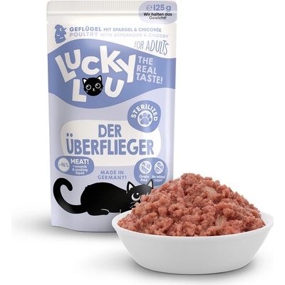 Lucky Lou Lifestage Sterilized s drůbežím masem 125 g