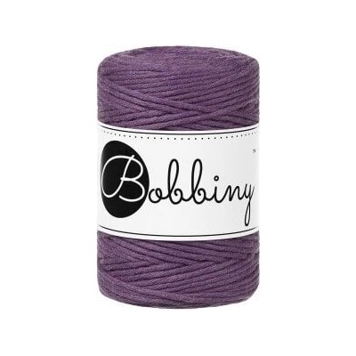 Bobbiny Macrame Cord 1, 5 mm 100 m Violet юта (MD-E096)