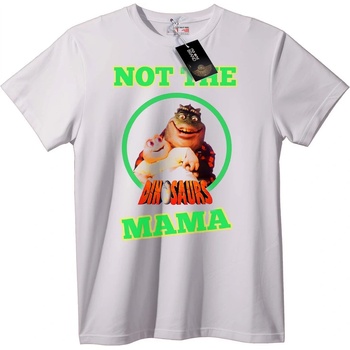 NOONEBRAND Тениска Не Динозаврите Мама - XS, Black