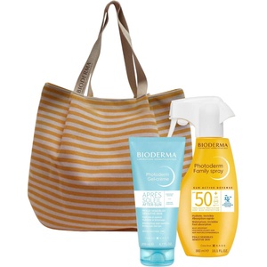 BIODERMA Photoderm Комплект - Спрей SPF50+ и Гел-крем, 300 x 200 ml + Чанта - ozone