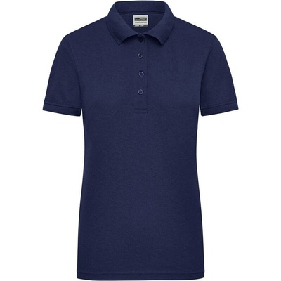James & Nicholson JN 829 Dámske pracovné piqué polo modrá Navy