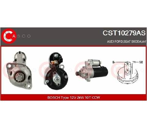 Štartér CASCO CST10279AS
