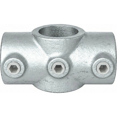 Pozinkovaná spojka pro trubky 48,3 mm, tvar kříž