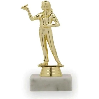 Figurka "šipkařka" zlatá 12cm 1040011