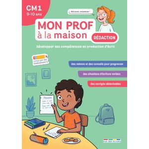 Mon prof à la maison - Rédaction CM1 (2025)