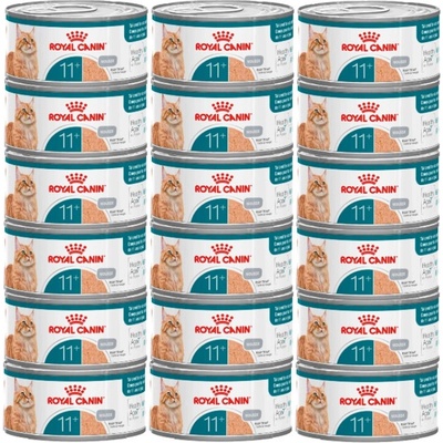 ROYAL CANIN mokré krmivo pre mačky, Senior Ageing 11+, konzerva 18 x 85 g
