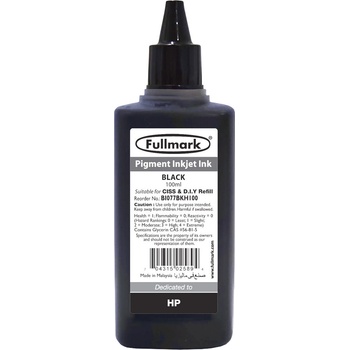 Image 1 of Compatible Универсално пигментно мастило за мастилени касети - 100 мл - черно