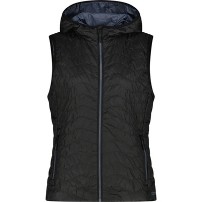 CMP Дамски синтетичен елек CMP Women's Vest Fix Hood Synthetic vest - Nero - размер 36 (EU) (132-1623-0412)