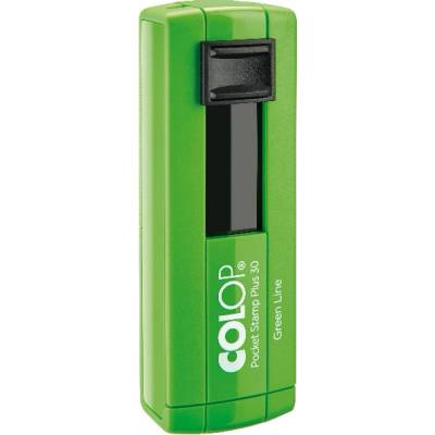 Печат джобен правоъгълен Colop PS Plus 30 Зелен (1924057-03-1010130027)