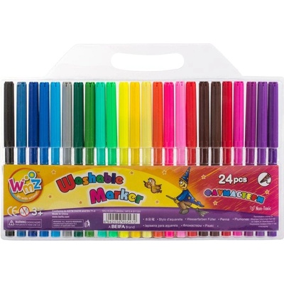 Beifa Флумастери WMZ, 24 цвята (1010180288)