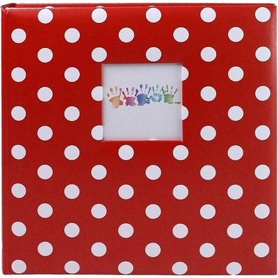 Fotoalbum klasik 100stran 30x31cm KPH Dots červené