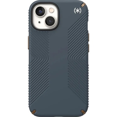 Speck Калъф Speck - Presidio 2 Grip, iPhone 14, сив (150058-3068)