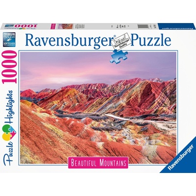 RAVENSBURGER Dechberoucí hory Duhové hory Čína 1000 dielov