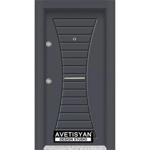 Haska Блиндирана врата Outdoor Бетопан Антрацит (цена без монтаж)