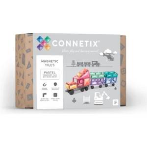 Connetix Connetix® Пастел Транспортен Пакет магнитна строителна играчка 50 бр (ct-p-00050-tr)