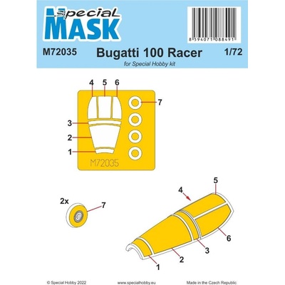 Special Hobby Bugatti 100 MASK M72035 1:72