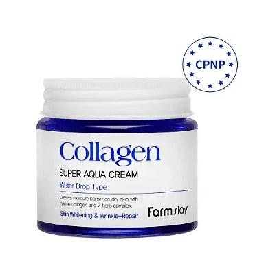 Farm Stay Крем за лице FarmStay Collagen Super Aqua Cream 80ml