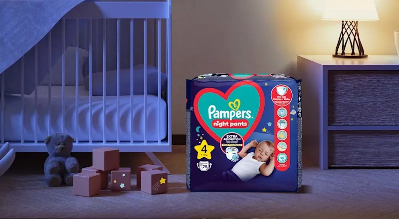 Plienkové nohavičky Pampers Night Pants Plienkové nohavičky Pampers Night Pants