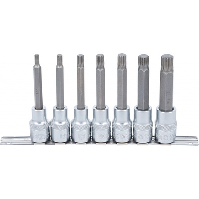 BGS 5175, Sada nástrčných hlavic | 12,5 mm (1/2") | vnitřní tisícihran (pro XZN) M5 - M14 | 7dílná – Sleviste.cz