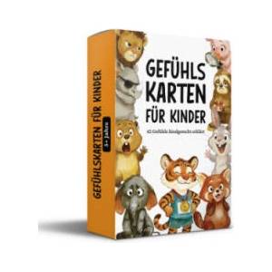 42 Gefühlskarten für Kinder - Emotionskarten für Selbstregulation und Empathievermögen | Topulo-Verlag (ISBN: 9783689051150)