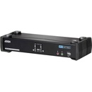 KVM přepínače Aten CS-1782A KVM přepínač 2-port DVI KVMP USB, usb hub, audio 7.1, kabely