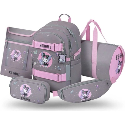 BAAGL SET 5 Skate Kuromi Grey