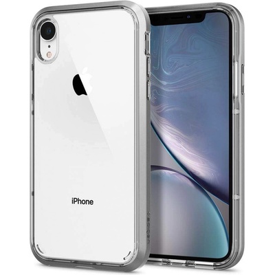 Spigen Neo Hybrid Case Crystal - хибриден кейс с висока степен на защита за iPhone XR (прозрачен-сребрист)