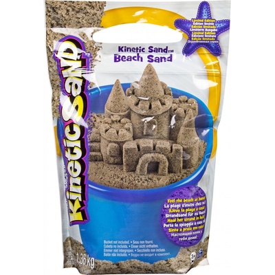 Spin Master Kinetic Sand kinetický písek tekutý přírodní 1,4 kg – Zbozi.Blesk.cz