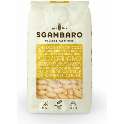 Sgambaro gnocchetti sardi sušené bezvaječné těstoviny 0,5 kg