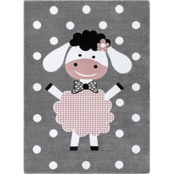 Dywany Łuszczów Petit Dolly sheep grey Šedá