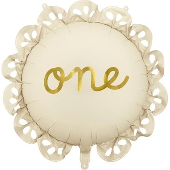 Party Deco Фолиев балон „One с волани