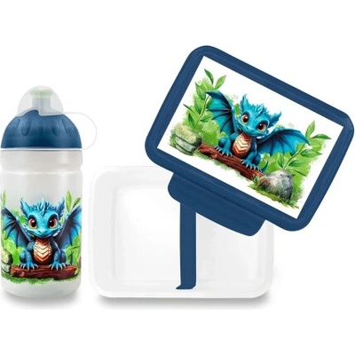 Set Zdravá lahev 0,5 l a Zdravá sváča dráček