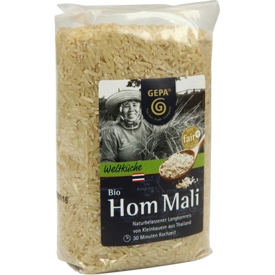 Gepa FAIRTRADE Bio Hom Mali neloupaná rýže 0,5 kg