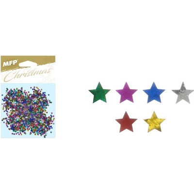 MFP 8885885 konfety hviezdičky 20g mix farieb