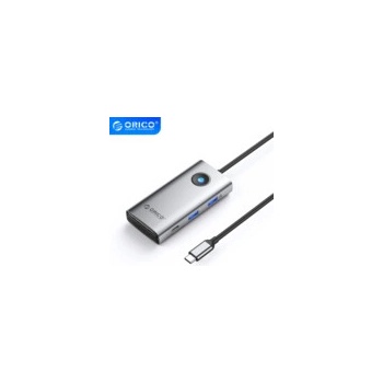 ORICO Docking Station Type-C - PW11-6PCR-GY-EP - HDMI x 1 (PW11-6PCR-GY-EP)
