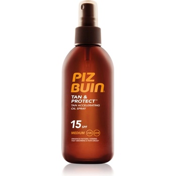 Image 1 of PIZ BUIN Tan & Protect защитно олио за ускоряване на тена SPF 15 150ml