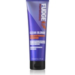 Fudge Care Clean Blonde лилав тониращ шампоан за руса коса 250ml