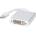 DeTech Преходник DeTech, Mini DisplayPort(м) към DVI(ж), бял (df18156)