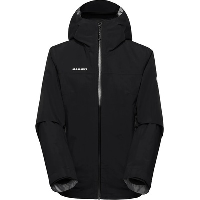 Mammut Дамско водоустойчиво яке Mammut Women's Crag Hardshell Hooded Jacket Waterproof jacket - Black - размер XXL (102-5105-0216)